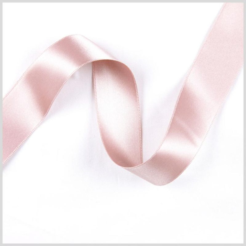 Double Face Satin | 1.5" Dusty Rose Double Face French Satin Ribbon Double Face Satin Double Face Satin