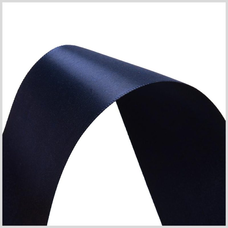 Double Face Satin | 1.5" Navy Double Face Satin Ribbon Double Face Satin Double Face Satin