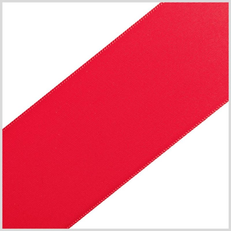 Double Face Satin | 1.5" Red Double Face Satin Ribbon Double Face Satin Double Face Satin