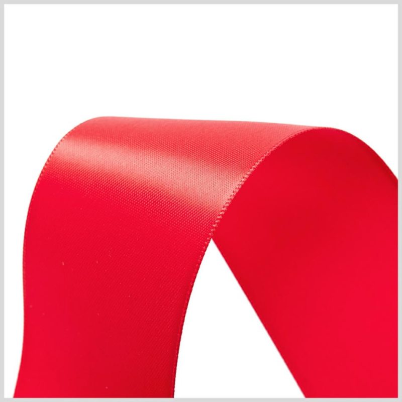 Double Face Satin | 1.5" Red Double Face Satin Ribbon Double Face Satin Double Face Satin