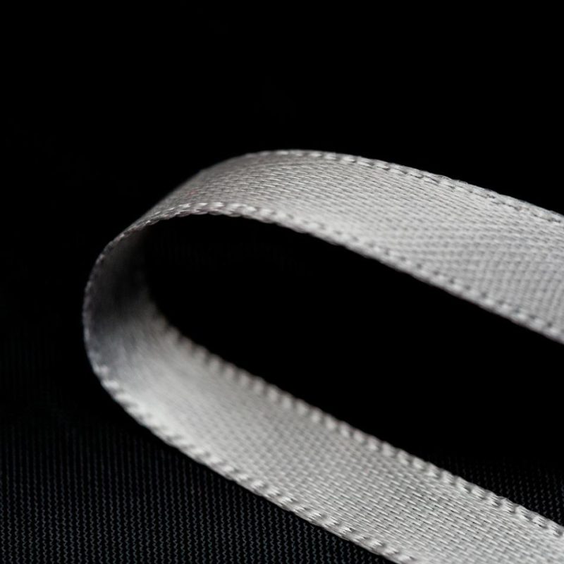 Double Face Satin | 1/4" Light Gray Double Face Satin Ribbon Double Face Satin Double Face Satin