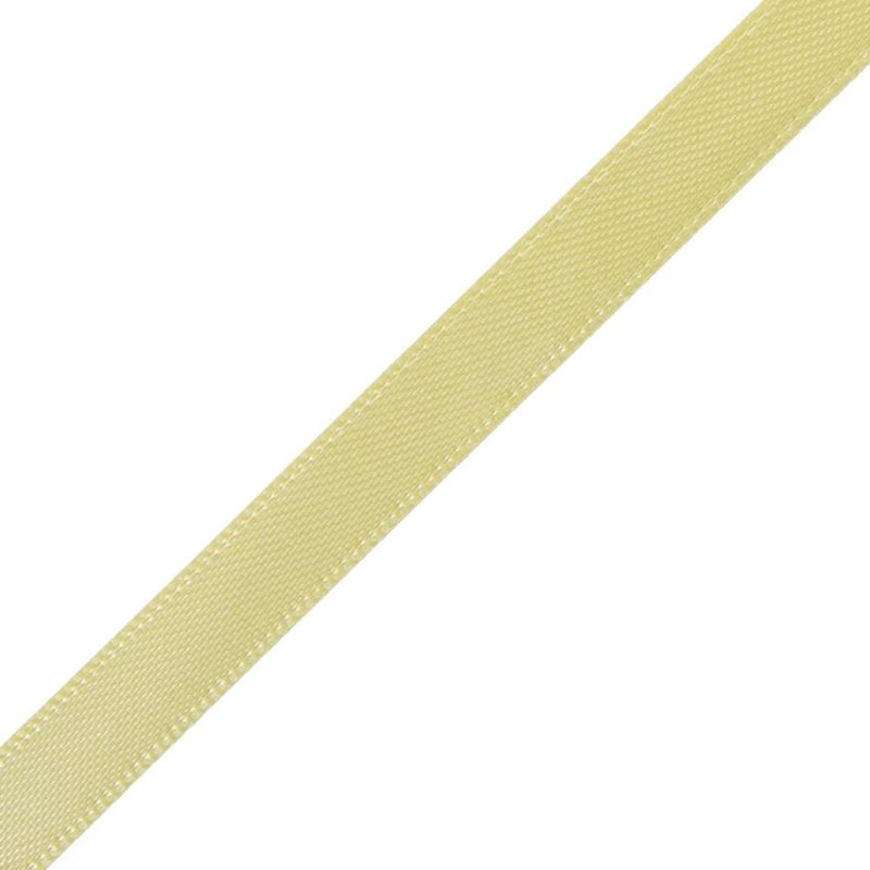 Double Face Satin | 1/4" Maize Double Face Satin Ribbon Double Face Satin Double Face Satin