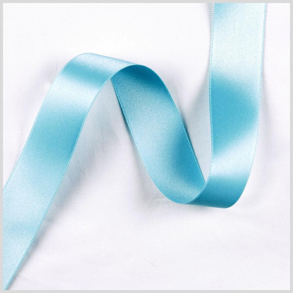 Double Face Satin | 2.5" Bluebird Double Face French Satin Ribbon Double Face Satin Bluebird