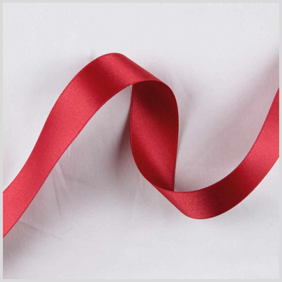 Double Face Satin | 2.5" Garnet Double Face French Satin Ribbon Double Face Satin Double Face Satin