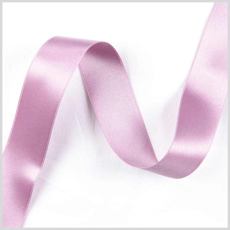 Double Face Satin | 2.5" Mauve Double Face French Satin Ribbon Double Face Satin Double Face Satin