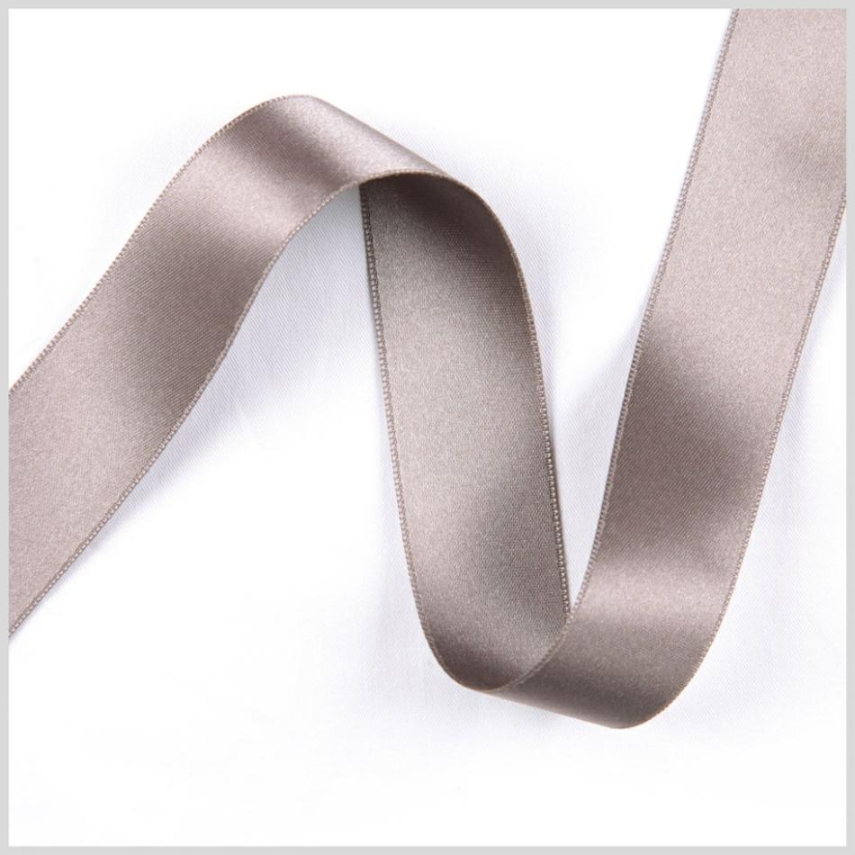 Double Face Satin | 2.5" Stone Double Face French Satin Ribbon Double Face Satin Double Face Satin