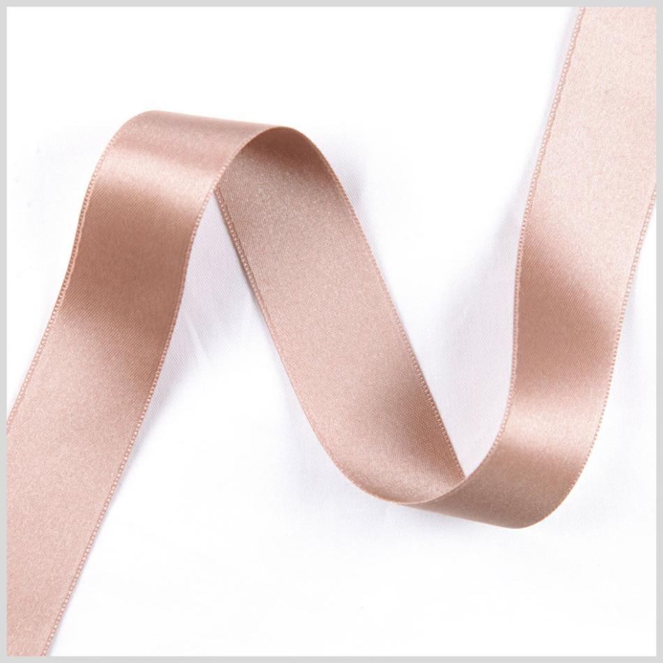 Double Face Satin | 2.5" Taupe Double Face French Satin Ribbon Double Face Satin Double Face Satin