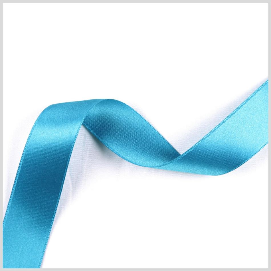 Double Face Satin | 2.5" Turquoise Double Face French Satin Ribbon Double Face Satin Double Face Satin