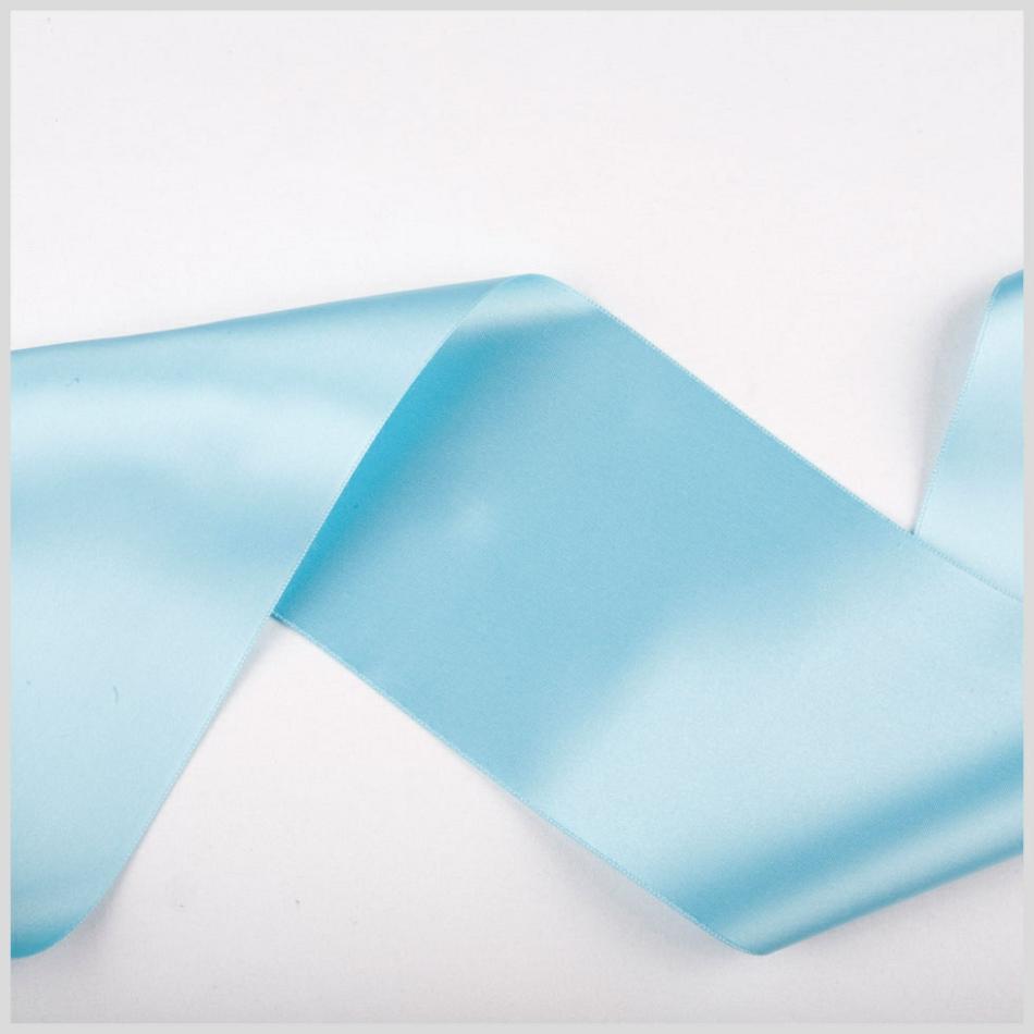 Double Face Satin | 3.75" Bluebird Double Face French Satin Ribbon Double Face Satin Bluebird