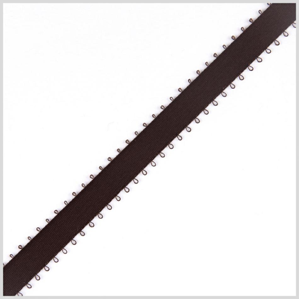 Double Face Satin | 3/16" Brown Double Face Feather Edge Satin Ribbon Double Face Satin Brown