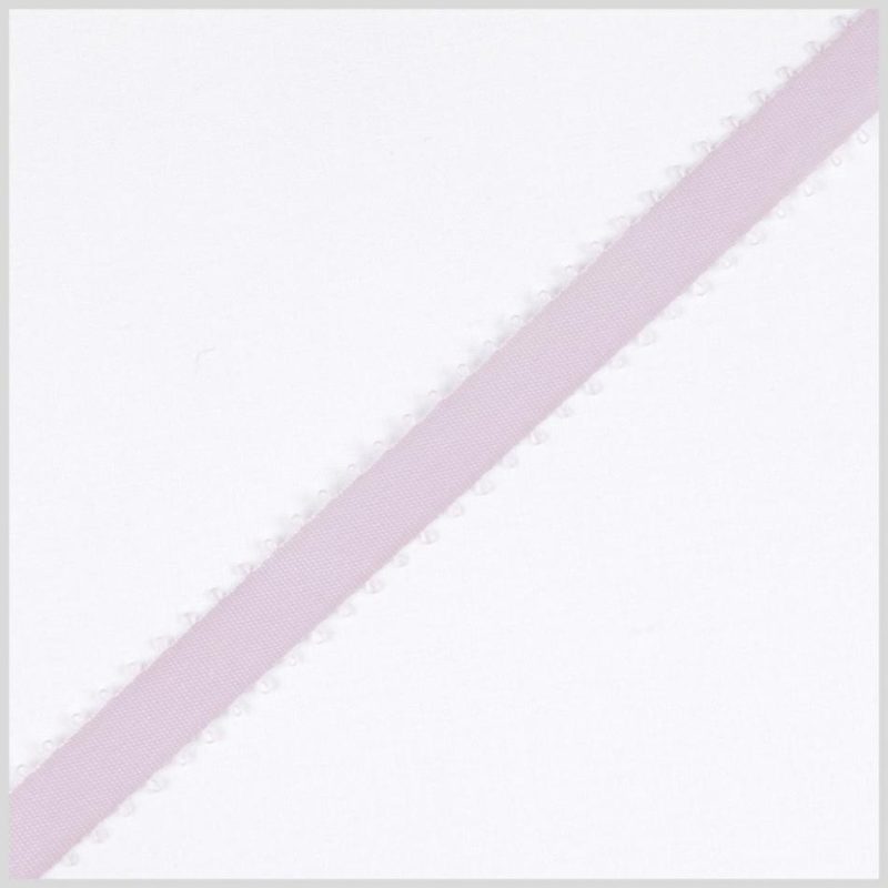 Double Face Satin | 3/16" Pale Lavender Double Face Feather Edge Satin Ribbon Double Face Satin Double Face Satin