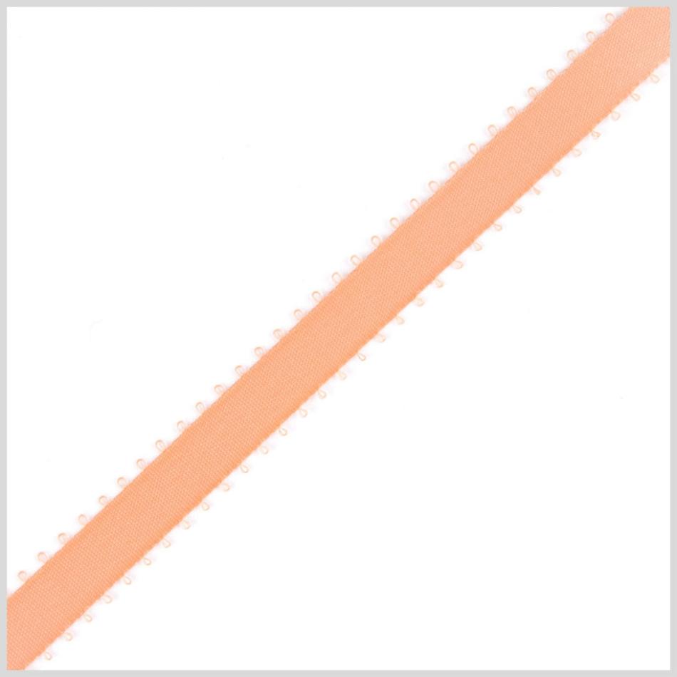 Double Face Satin | 3/16" Peach Double Face Feather Edge Satin Ribbon Double Face Satin Double Face Satin