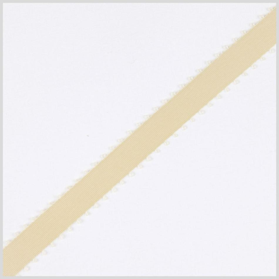 Double Face Satin | 3/8" Cream Double Face Feather Edge Satin Ribbon Double Face Satin Double Face Satin