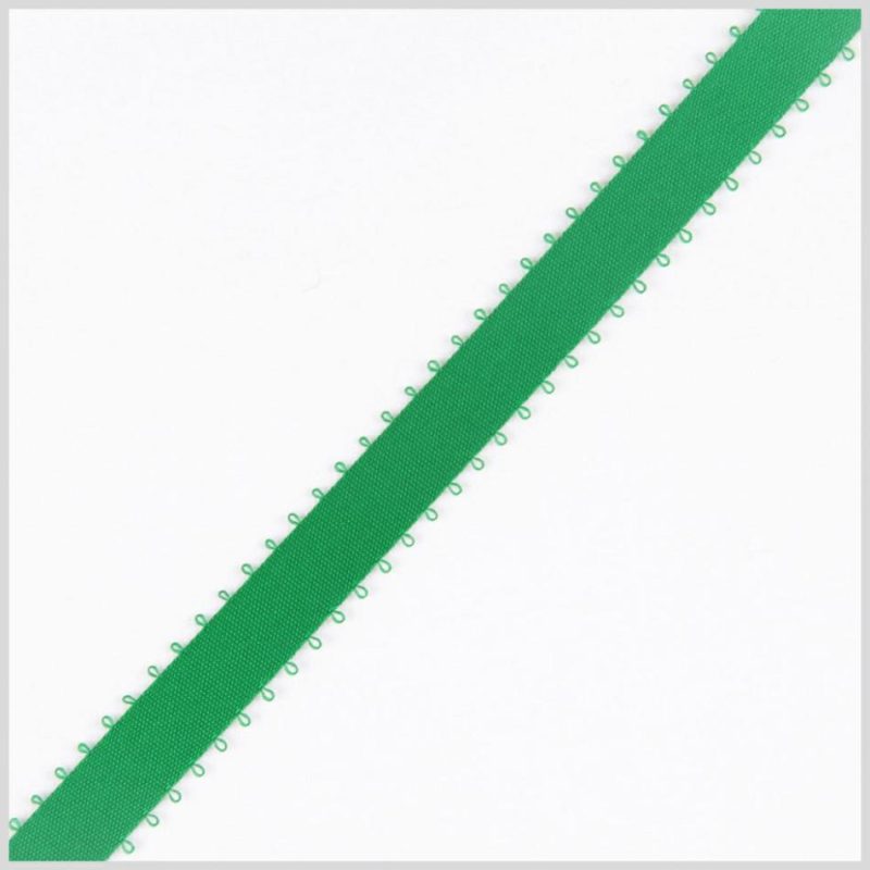 Double Face Satin | 3/8" Emerald Double Face Feather Edge Satin Ribbon Double Face Satin Double Face Satin