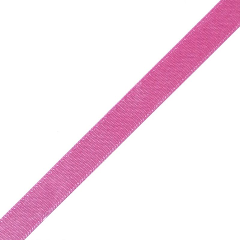 Double Face Satin | 3/8" Hot Pink Double Face Satin Ribbon Double Face Satin Double Face Satin