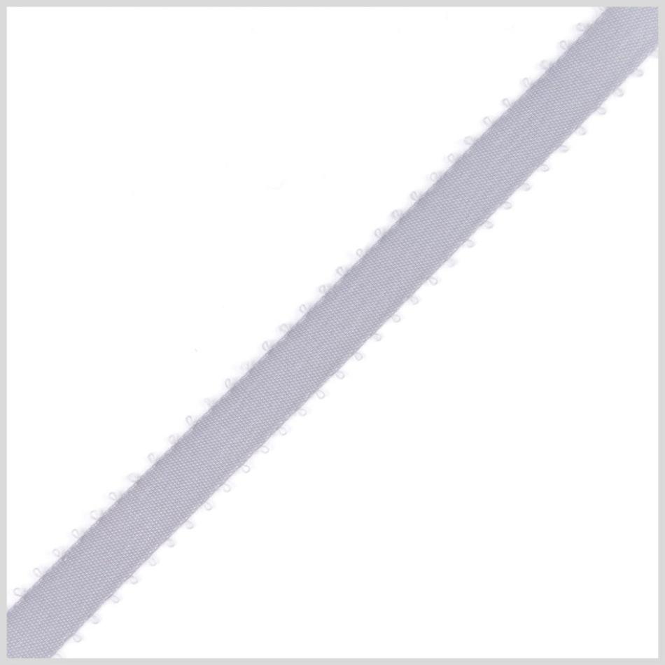 Double Face Satin | 3/8" Light Gray Double Face Feather Edge Satin Ribbon Double Face Satin Double Face Satin