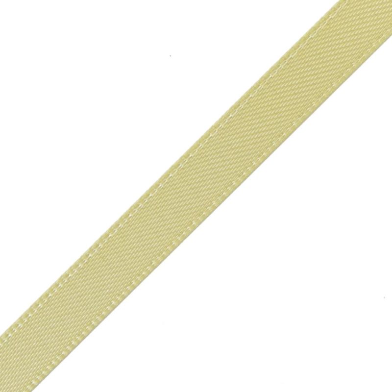 Double Face Satin | 3/8" Maize Double Face Satin Ribbon Double Face Satin Double Face Satin