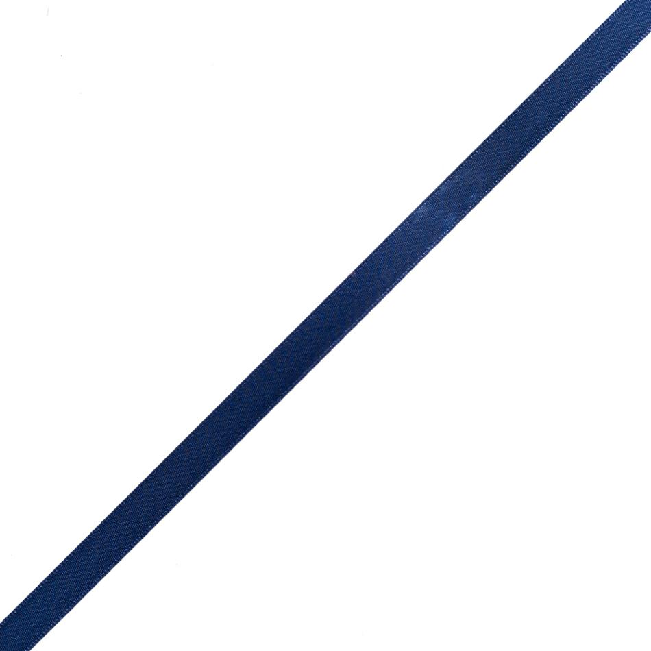 Double Face Satin | 3/8" Navy Double Face Satin Ribbon Double Face Satin Double Face Satin