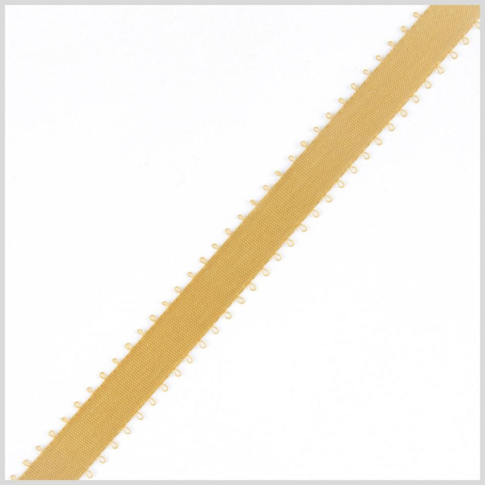 Double Face Satin | 3/8" Old Gold Double Face Feather Edge Satin Ribbon Double Face Satin Double Face Satin