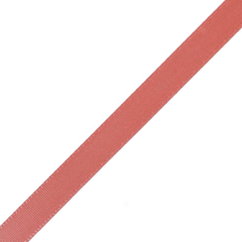 Double Face Satin | 3/8" Peach Double Face Satin Ribbon Double Face Satin Double Face Satin