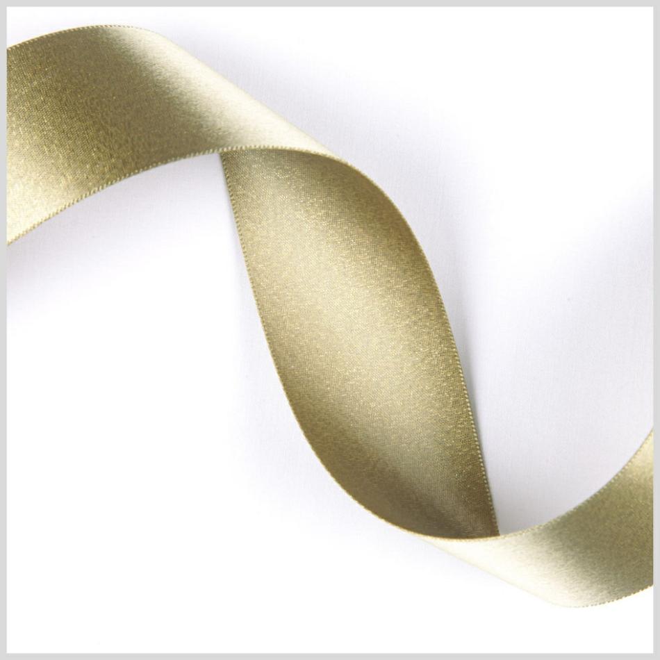 Double Face Satin | 7/8" Antique Gold/Gold Double Face Metallic Satin Ribbon Double Face Satin Antique Gold,Gold