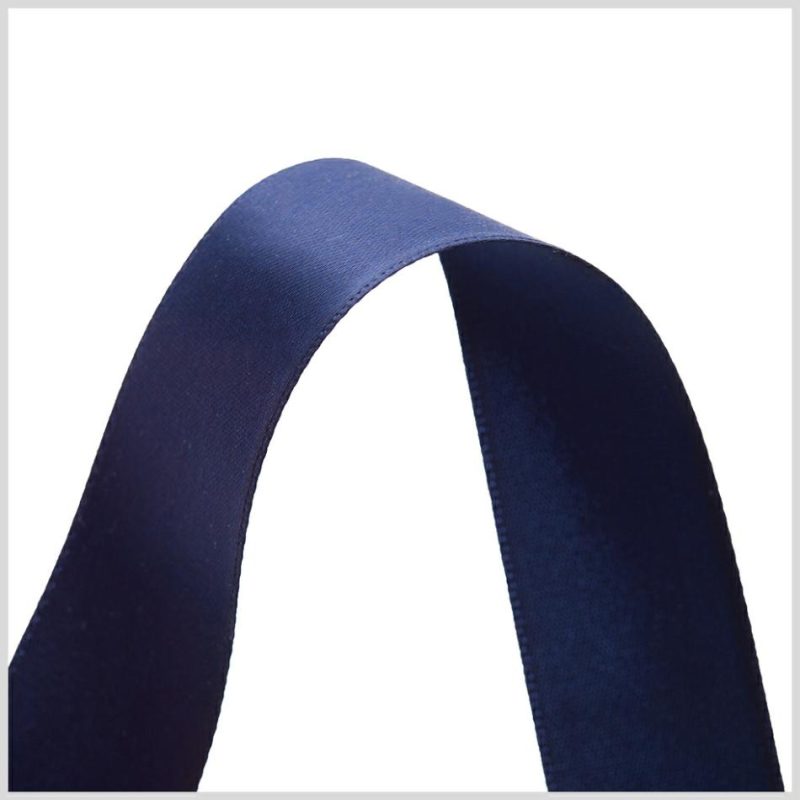 Double Face Satin | 7/8" Navy Double Face Satin Ribbon Double Face Satin Double Face Satin