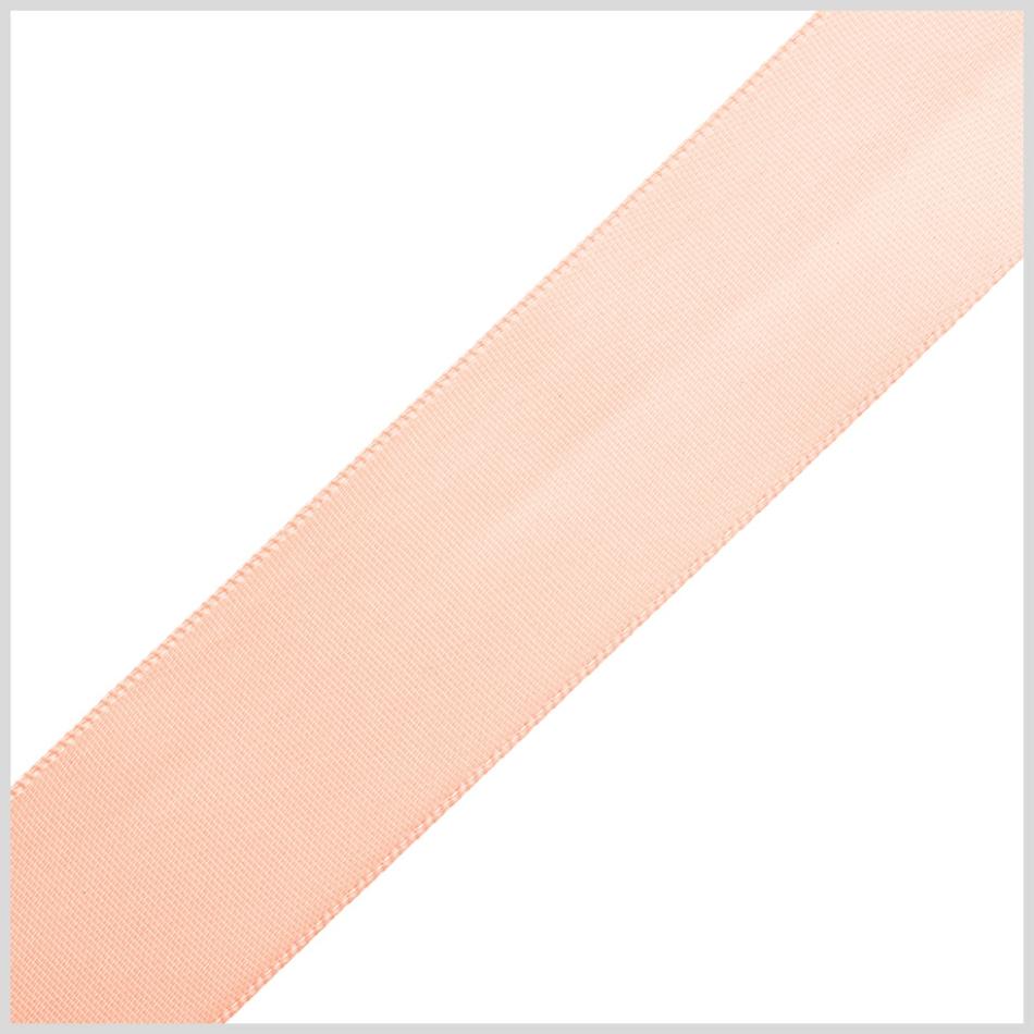 Double Face Satin | 7/8" Peach Double Face Satin Ribbon Double Face Satin Double Face Satin