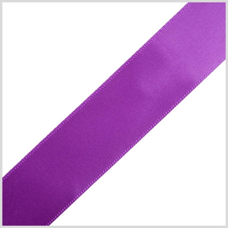 Double Face Satin | 7/8" Purple Double Face Satin Ribbon Double Face Satin Double Face Satin