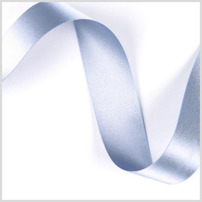 Double Face Satin | 7/8" Wisteria/Gold Double Face Metallic Satin Ribbon Double Face Satin Double Face Satin