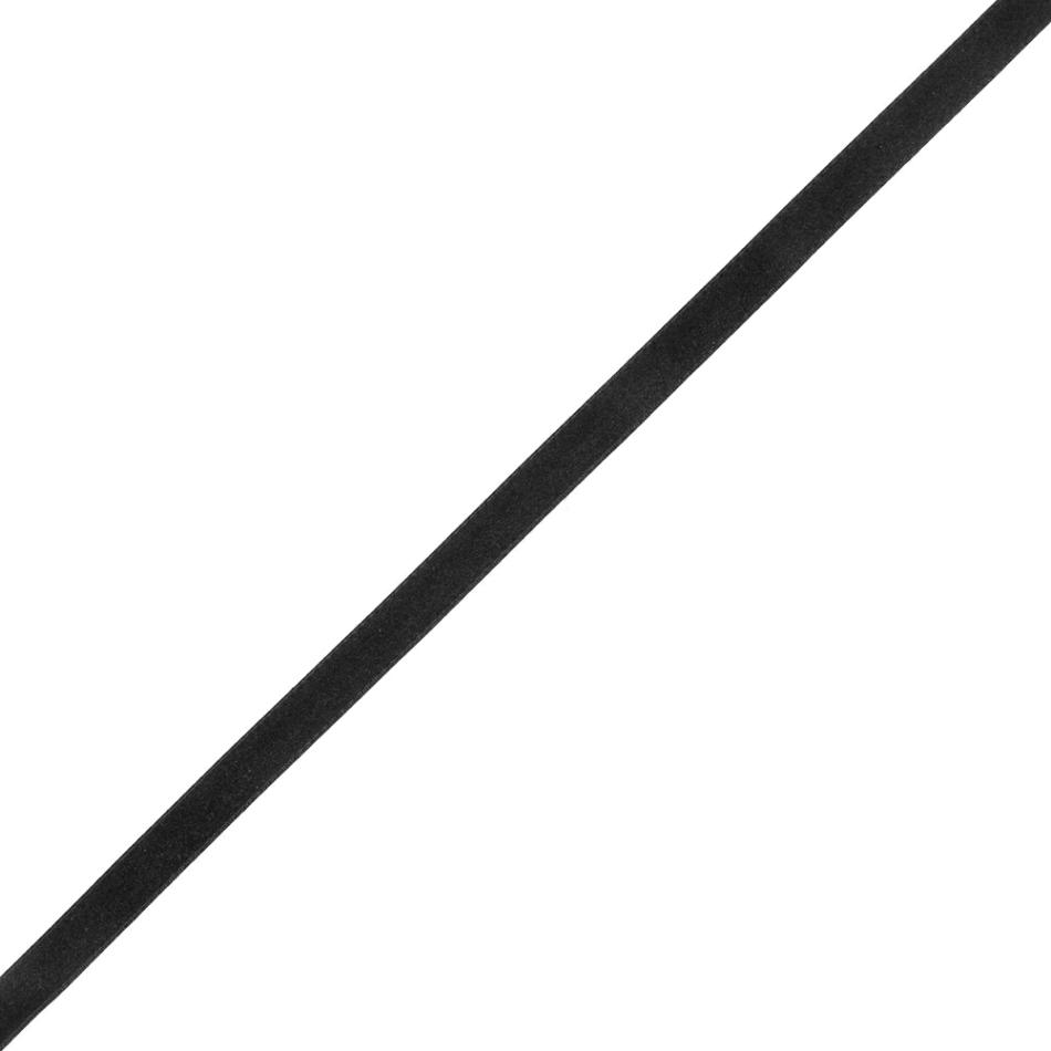 Double Face Satin | Black Double Face Silk Satin Ribbon – 0.5" Double Face Satin Black