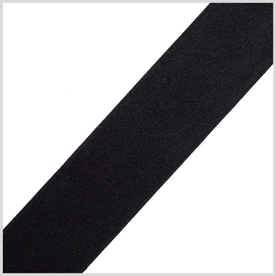 Double Face Satin | Black Double Face Silk Satin Ribbon – 1" Double Face Satin Black