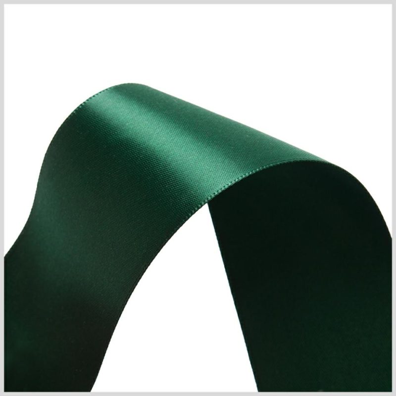 Double Face Satin | Green Double Face Satin Ribbon Double Face Satin Double Face Satin