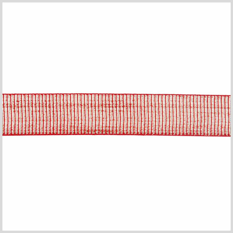 Double Face Satin | Red Gold Double Face Metallic Satin Ribbon Double Face Satin Double Face Satin