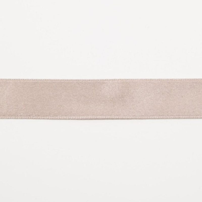 Double Face Satin | Stone Double Face Silk Satin Ribbon – 0.5" Double Face Satin Double Face Satin