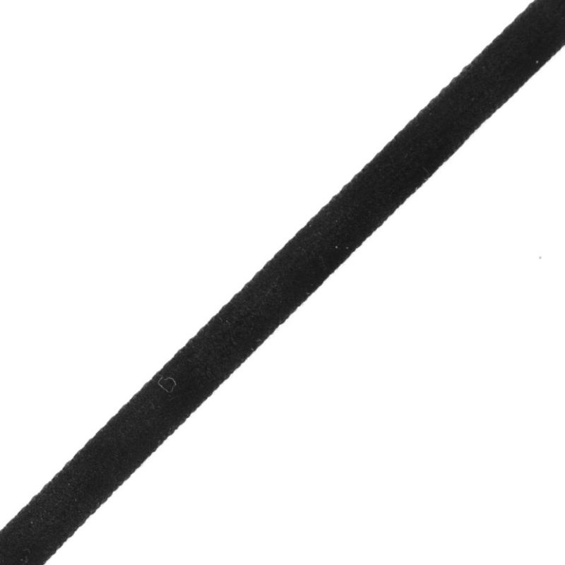 Double Face Velvet | Black Double Face Velvet Ribbon – 1/8" Double Face Velvet Black