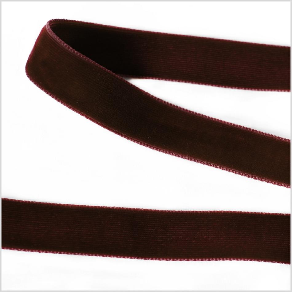 Double Face Velvet | Brown Double Face Velvet Ribbon – 5/8" Double Face Velvet Brown