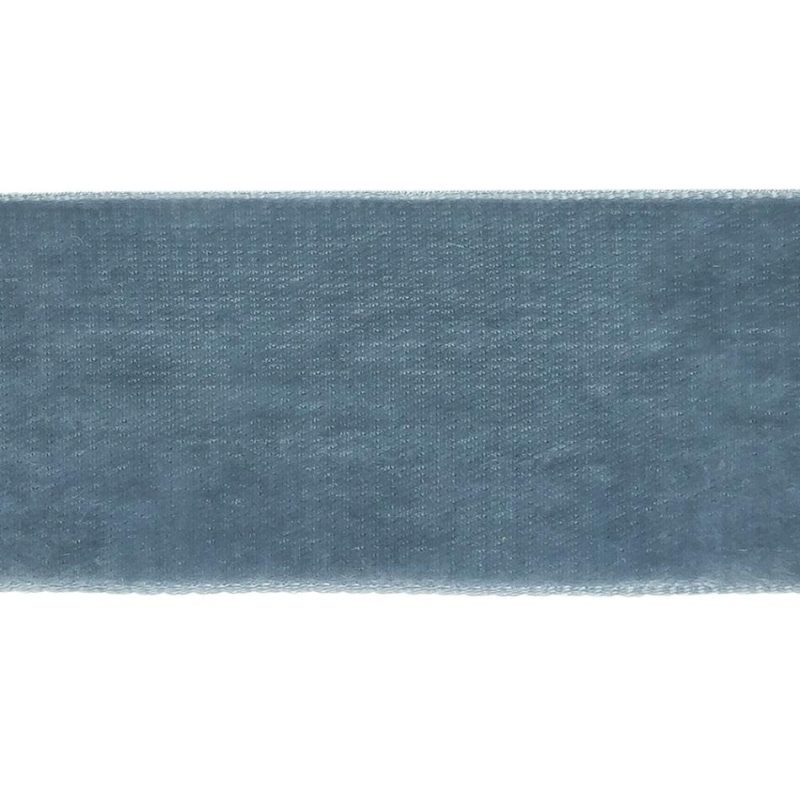 Double Face Velvet | Dusty Blue Double Face Velvet Ribbon – 1.5" Double Face Velvet Double Face Velvet