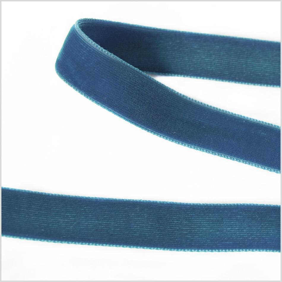 Double Face Velvet | Dusty Blue Double Face Velvet Ribbon – 5/8" Double Face Velvet Double Face Velvet