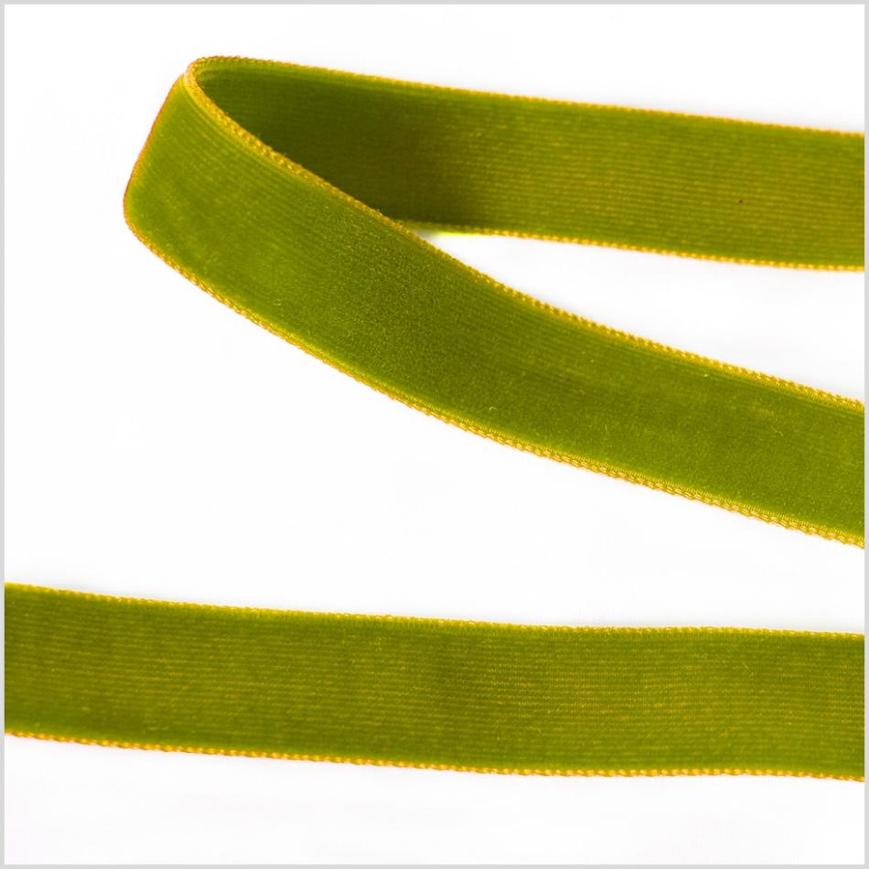 Double Face Velvet | Lime Green Double Face Velvet Ribbon – 5/8" Double Face Velvet Double Face Velvet