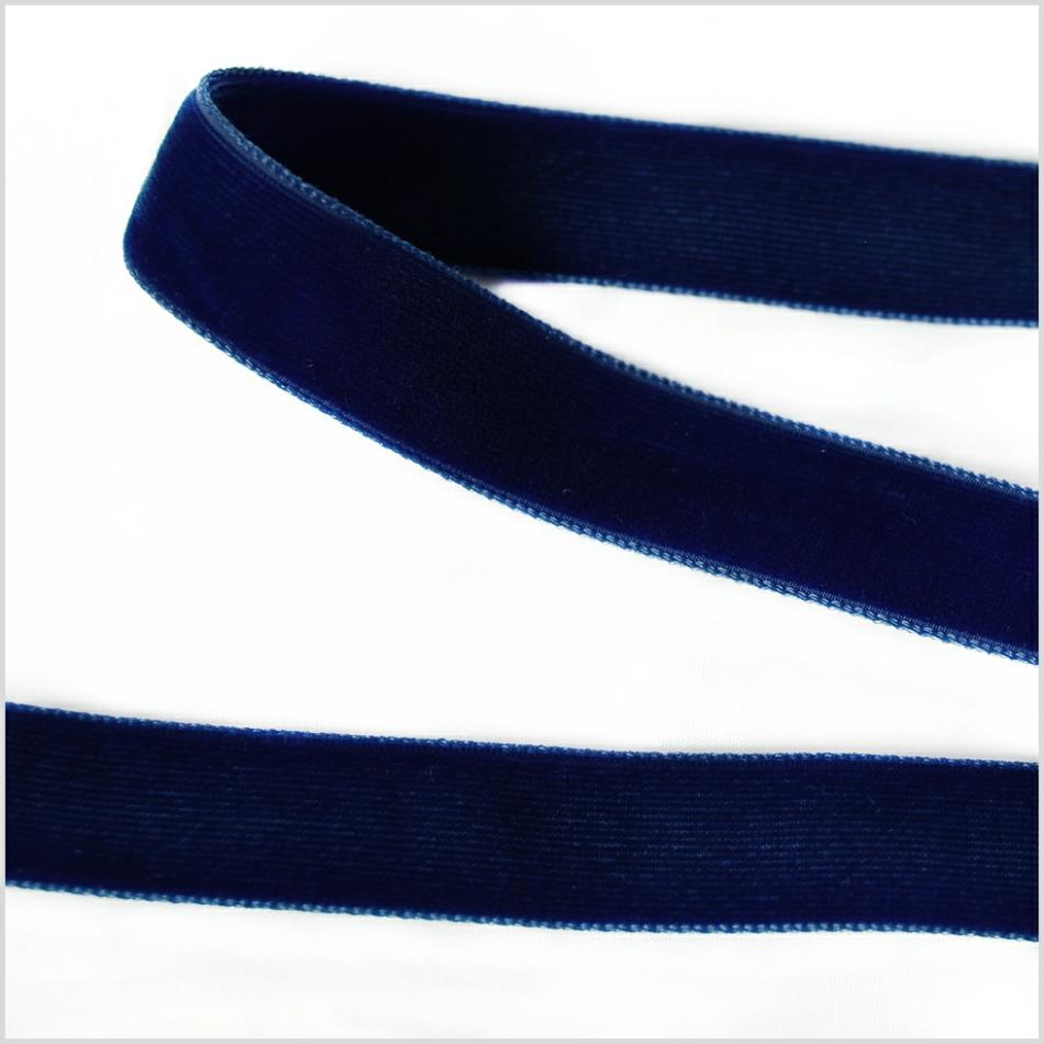 Double Face Velvet | Navy Double Face Velvet Ribbon – 5/8" Double Face Velvet Double Face Velvet