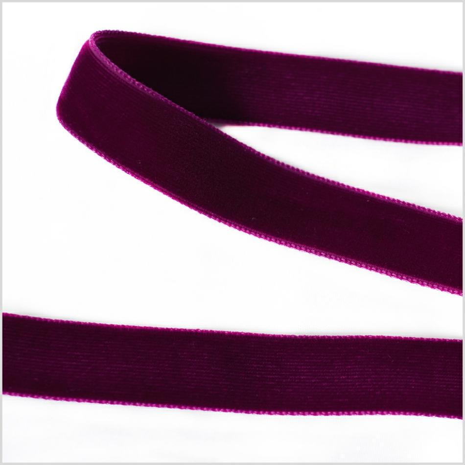 Double Face Velvet | Plum Double Face Velvet Ribbon – 5/8" Double Face Velvet Double Face Velvet