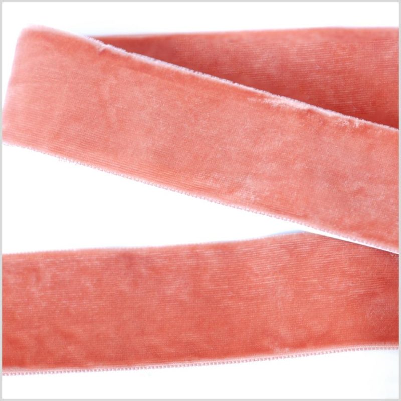 Double Face Velvet | Rust Double Face Velvet Ribbon – 1.5" Double Face Velvet Double Face Velvet