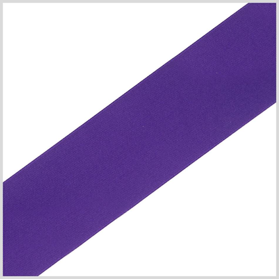 Grosgrain | 1/4" Deep Purple Solid Grosgrain Ribbon Grosgrain Deep Purple