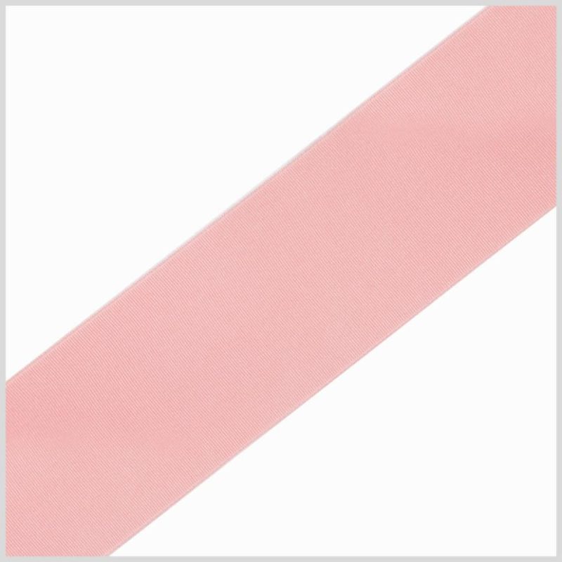 Grosgrain | 1/4" Light Pink Solid Grosgrain Ribbon Grosgrain Grosgrain