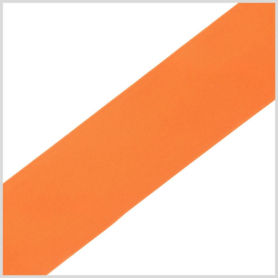 Grosgrain | 1/4" Orange Solid Grosgrain Ribbon Grosgrain Grosgrain