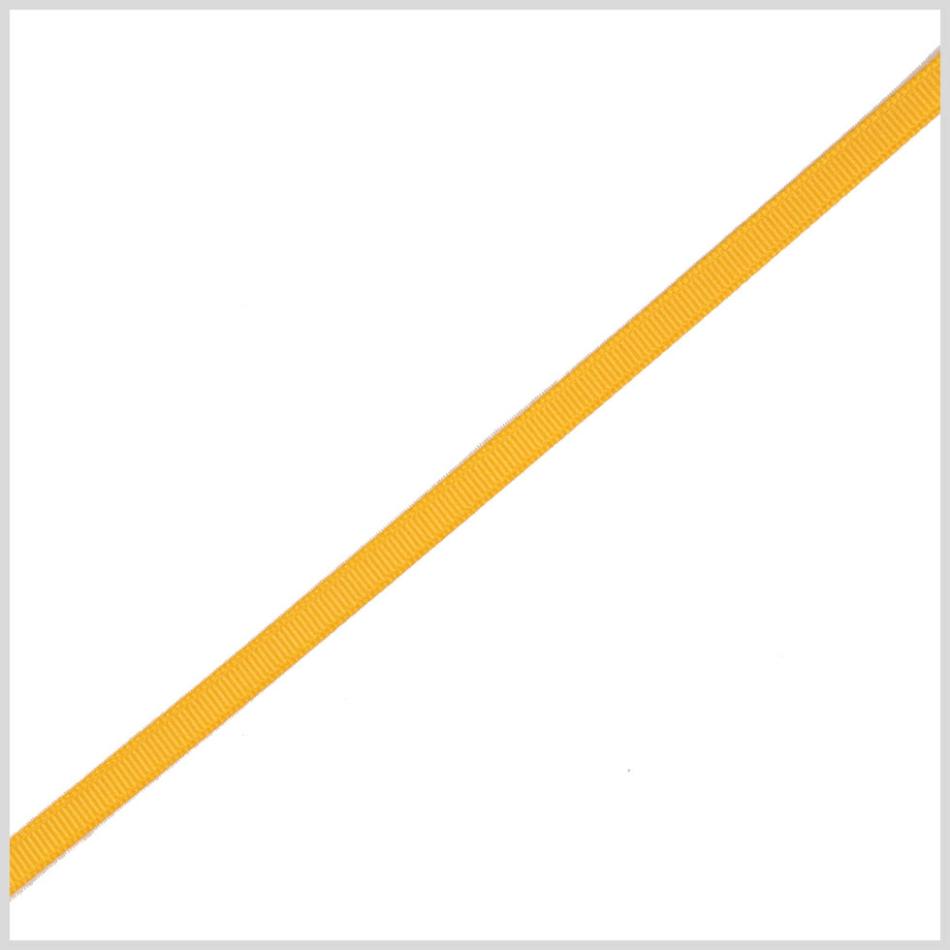 Grosgrain | 1/4" Yellow Solid Grosgrain Ribbon Grosgrain Grosgrain