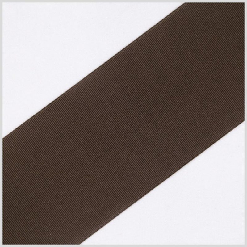 Grosgrain | 3" Brown Solid Grosgrain Ribbon Grosgrain Brown