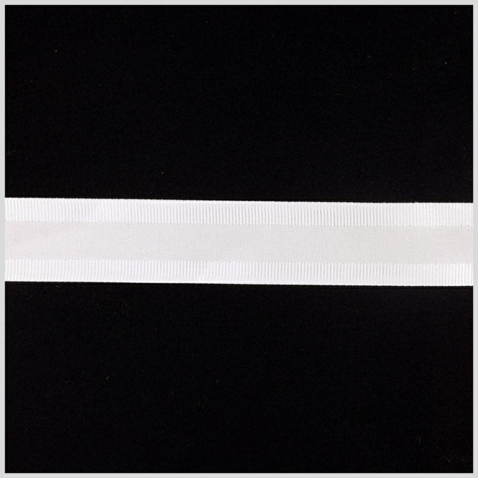 Grosgrain | 7/8" Antique White Satin Grosgrain Ribbon Grosgrain Antique White