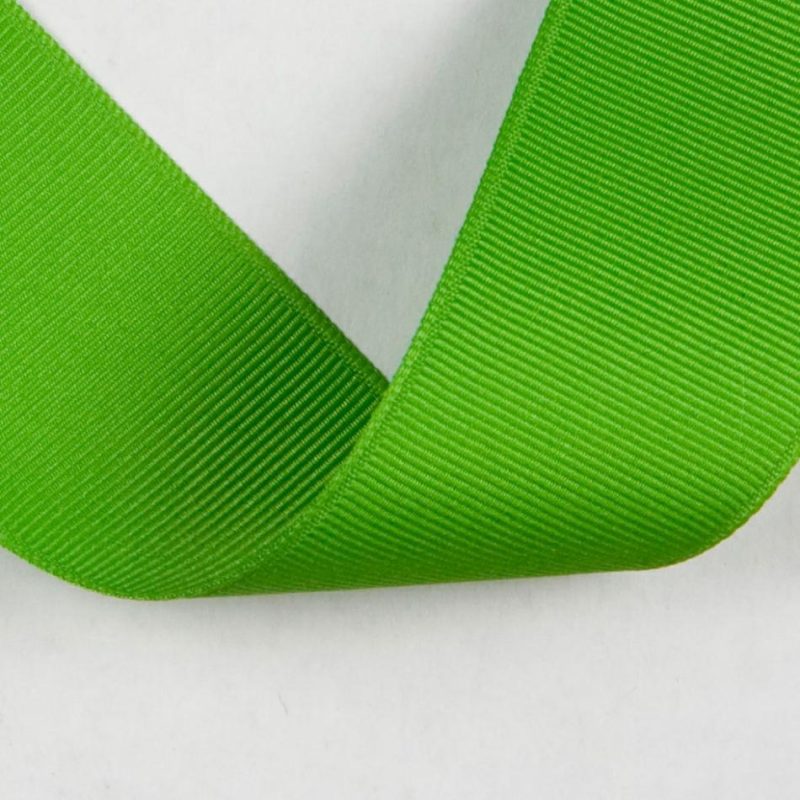 Grosgrain | Apple Green Grosgrain Ribbon Grosgrain Apple Green