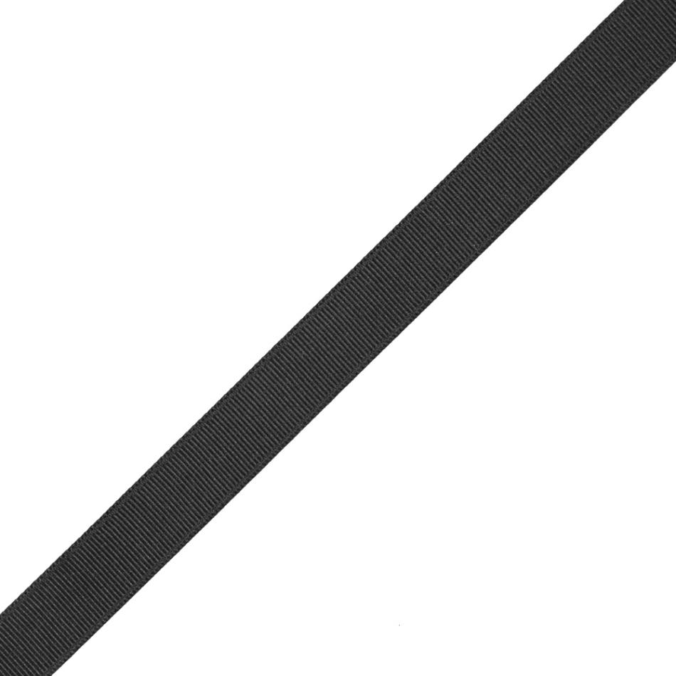 Grosgrain | Black Grosgrain Ribbon – 5/8" Grosgrain Black